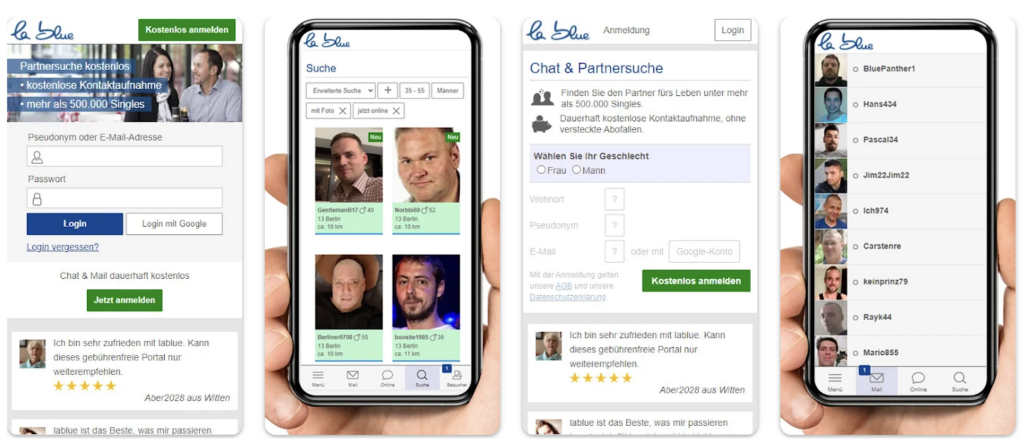 la blue app