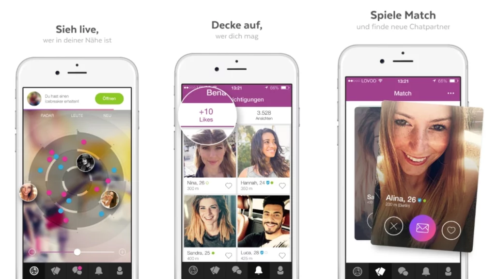 lovoo interface