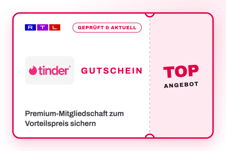 tinder gutschein